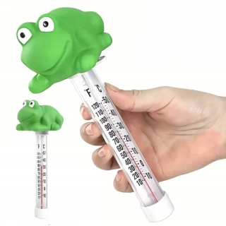 Plávajúci teplomer do bazéna Žaba