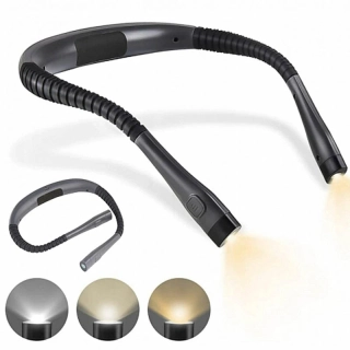 LED Lampa na krk na čítanie