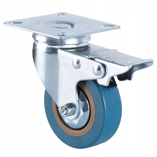 Otočné nábytkové koliesko 3" 75mm s brzdou