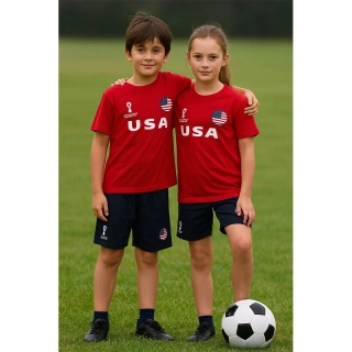 FIFA World Cup™ dres – Futbalová detská súprava USA: veľkosť L 7 rokov