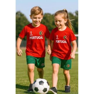 FIFA World Cup™ dres – Futbalová detská súprava Portugal: veľkosť M 10-12 rokov