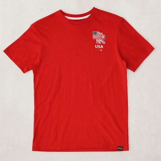 Červené tričko USA CREW – oficiálny dizajn FIFA World Cup™: veľkosť "XL"