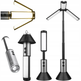 Lampa turistická LED teleskopická s funkciou baterky