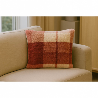 Dekoratívny vankúš s hrejivým poťahom 45 × 45 cm