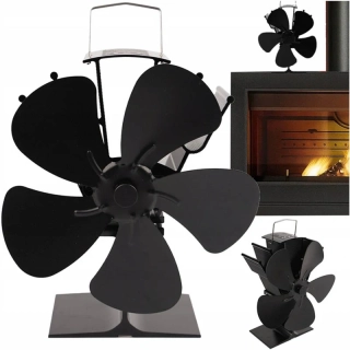 Krbový ventilátor Kaminer DY015J 5-lopatkový
