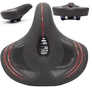 Veľké cyklistické sedlo XXL s odpružením
