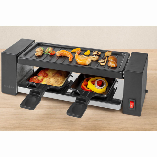 Raclette elektrický gril Tristar PD-8918, 400 W, čierny