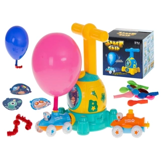 Odpaľovač balónov auto aerodynamické kapsula set 15 prvkov