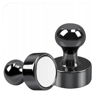 Neodymové magnety na chladničku a tabuľu 12 × 16 mm – sada 10 ks