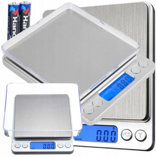 Presná digitálna váha kuchynská/šperkárska 2kg