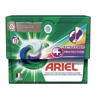 Ariel PODS+ Extra Fiber Protection kapsuly na pranie 12 ks