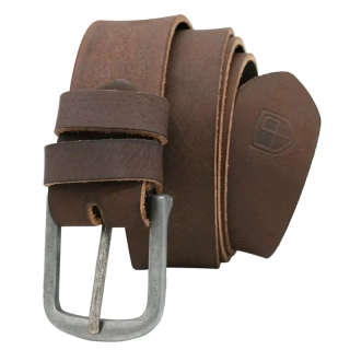 Pánsky kožený opasok PETERSON® PTN PS-04 hnedý 100cm