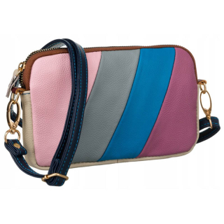Dámska kožená crossbody kabelka na doklady a telefón CN501