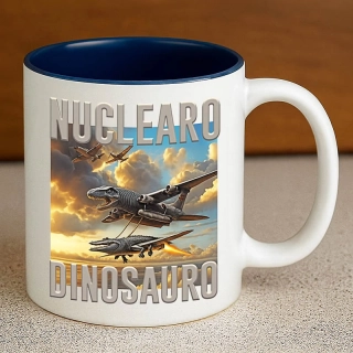 Hrnček Brainrot 330ml - Nuclearo Dinosauro