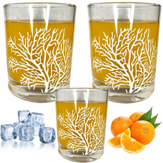 Sada 3 sklenených pohárov Hrastnik TINA 250 ml
