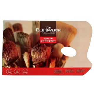 Van Bleiswijck Holland Tear-off Palette Paper 21 × 30 cm – 50 listov