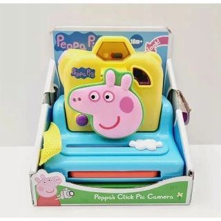 Detský fotoaparát Peppa Pig Click Pic Camera – žltý