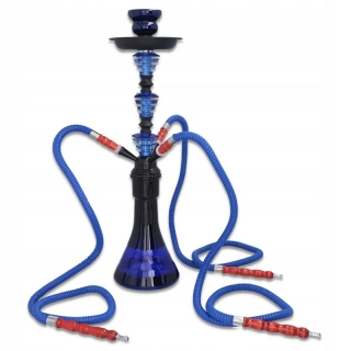 Vodná fajka SHISHA 54cm/3 modrá