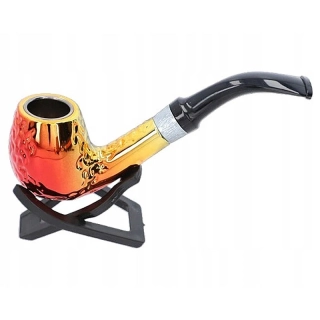 Moderná fajka zo syntetickej živice 14 cm