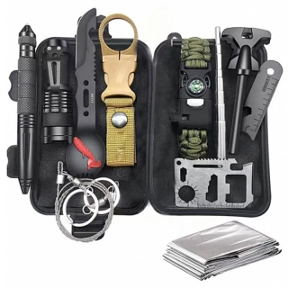 Outdoorová survival sada 18 v 1