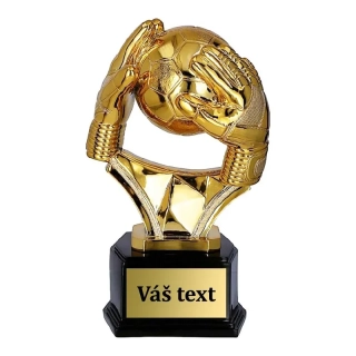 Trofej – figúrka futbalového brankára „Best Goalkeeper“ (24 cm)