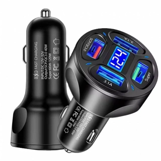 USB nabíjačka do auta 66W