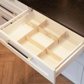 Organizér – deliace prepážky do zásuviek 4 ks