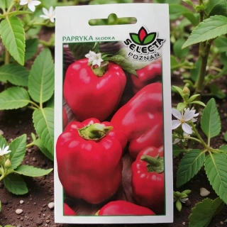 Paprika sladká California Wonder – semienka Capsicum annuum 0,5g