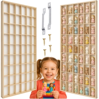 Drevený regál na bábiky 104 cm
