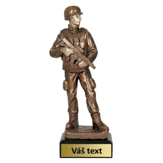 Živicová soška Vojak 25 cm