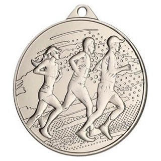 Medaila kovová ø 45mm: Beh - Atletika strieborná