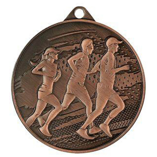 Medaila kovová ø 45mm: Beh - Atletika bronzová