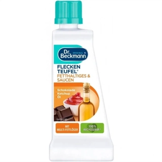 Dr. Beckmann Fleckenteufel Odstraňovač škvŕn od oleja, kečupu, čokolády 50 ml