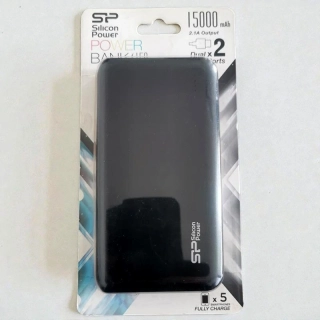 Powerbanka Silicon Power S150 - 15000 mAh čierna