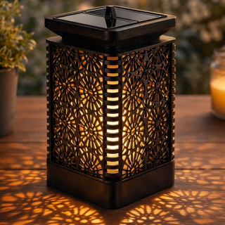 Solárny LED lampáš závesný 15 cm