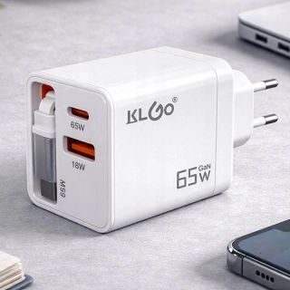 Rýchla sieťová nabíjačka 65W s USB-C káblom