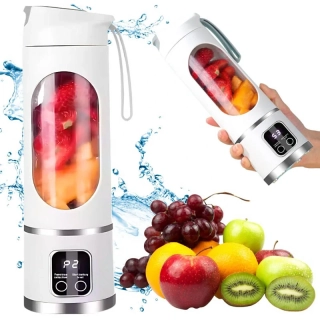 Prenosný mini smoothie blender 500 ml – biely