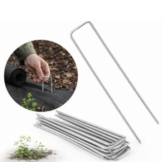 Kolíky na agrotextíliu pozinkované 50 ks 2,2 × 40 × 100 mm