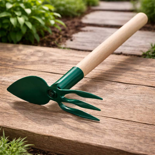 Záhradná motyka s vidlicou 40 × 16 cm