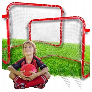 Futbalové bránky pre deti sada 2 ks 78 × 56 × 45 cm