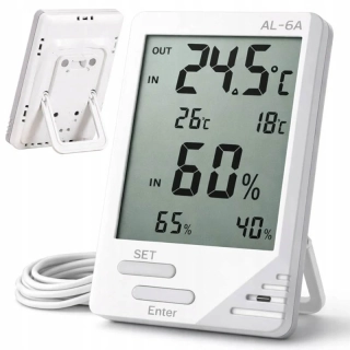 Digitálna meteostanica s externou sondou AL-6A