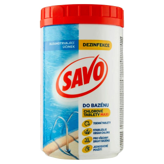 Savo chlórové tablety do bazéna 800 g (40 x 20 g)