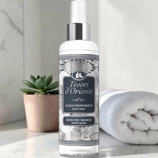 Tesori d’Oriente telová hmla 200 ml Muschio Bianco