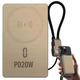 Powerbanka 10000 mAh s rýchlym nabíjaním 20 W zlatá