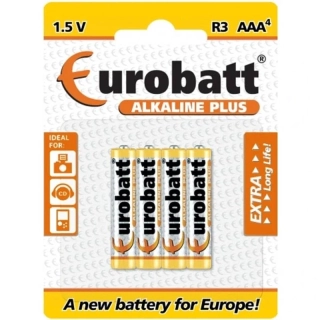 Alkalické batérie AAA Alkaline Plus 1.5 V