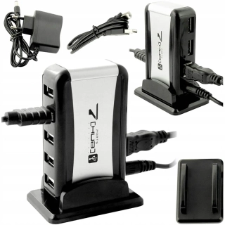 USB hub 7 portový USB 2.0 adaptér