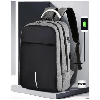 Batoh s USB portom a bezpečnostným zámkom 25 L