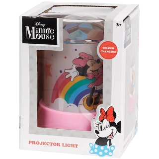Detská nočná lampa s projektorom Minnie Mouse