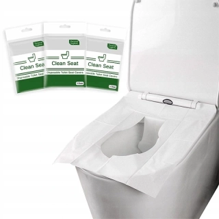 Papierové návleky na WC sedátko – jednorazové hygienické podložky