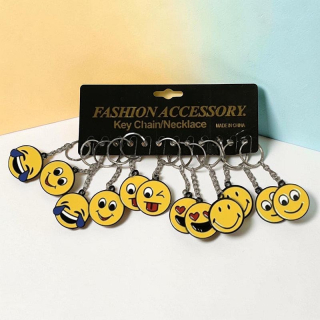 Kľúčenka emoji – prívesok na kľúče so smajlíkom